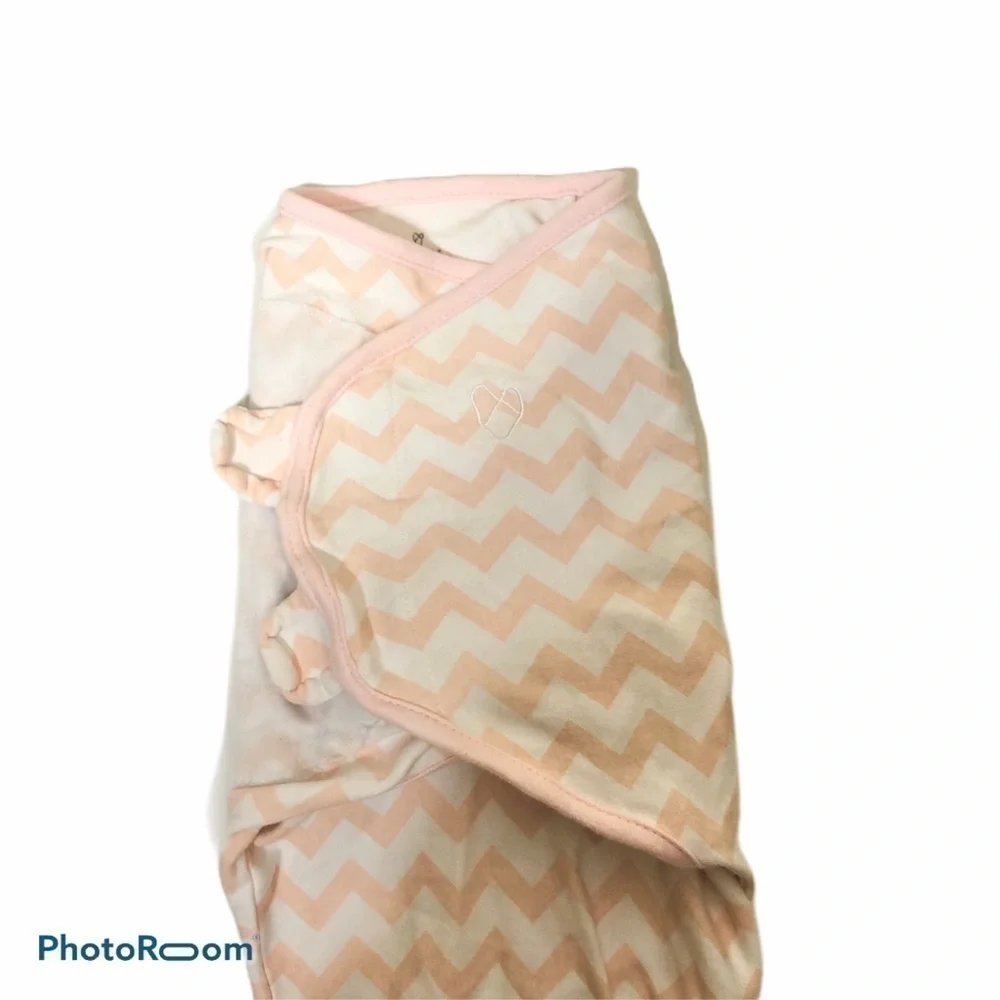 Swaddle Me Pink Chevron Swaddle Girls
